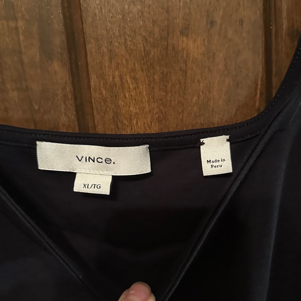 Vince Black Midi Dress - Picture 2 of 4